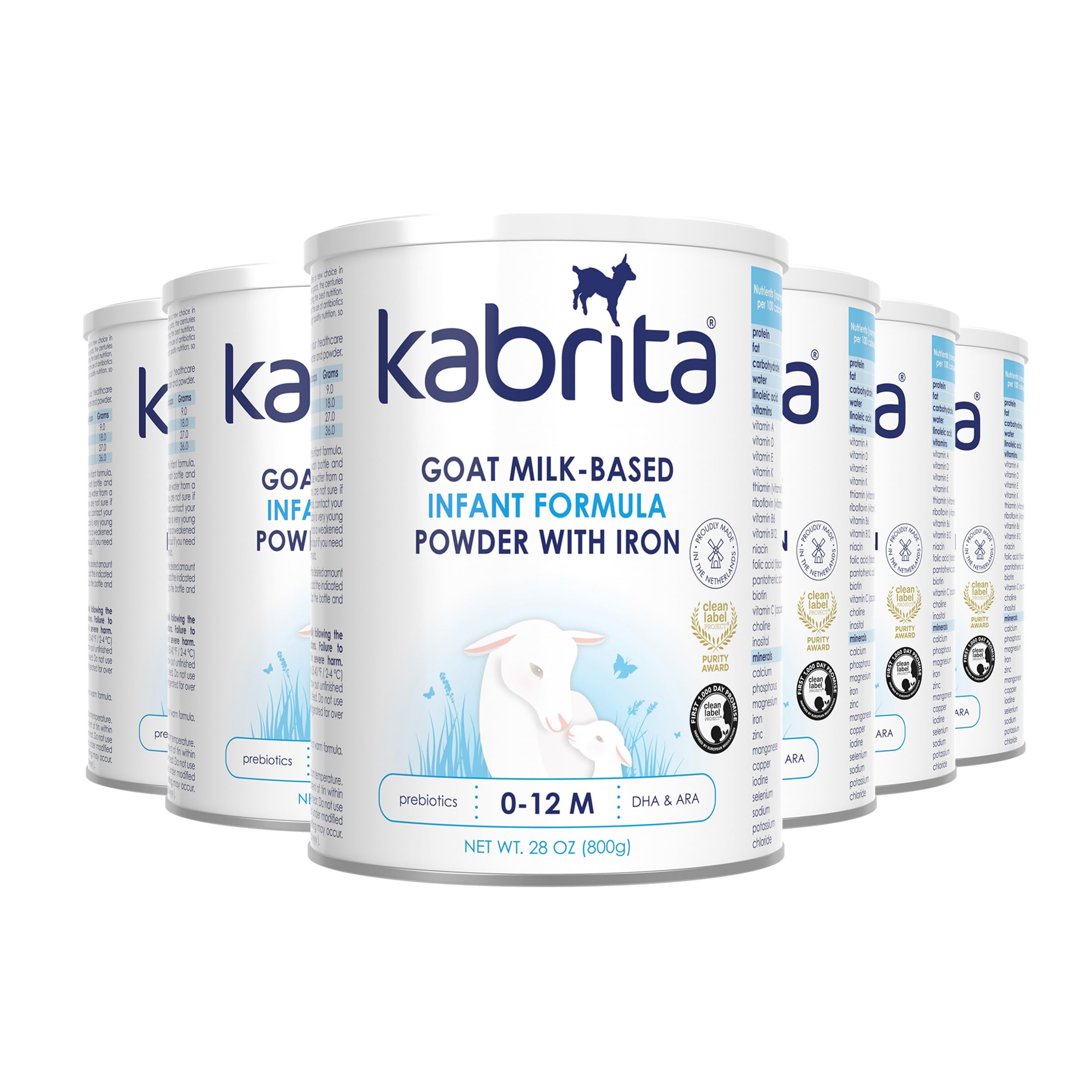 Amazon.co.jp: Kabrita ヤギ ミルクベース 乳児用フォーミュラ